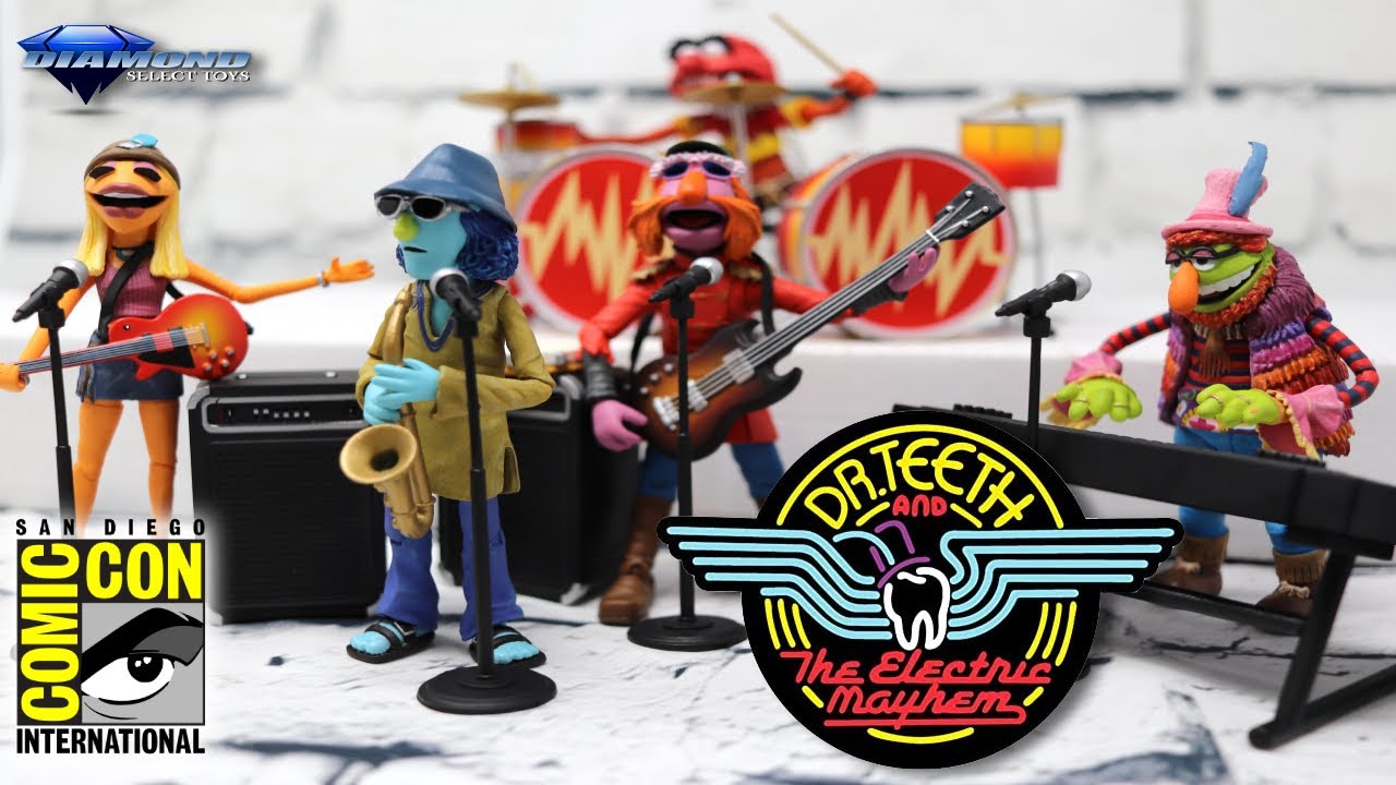 Muppets Dr Teeth And The Electric Mayhem - SDCC Exclusive Box Set