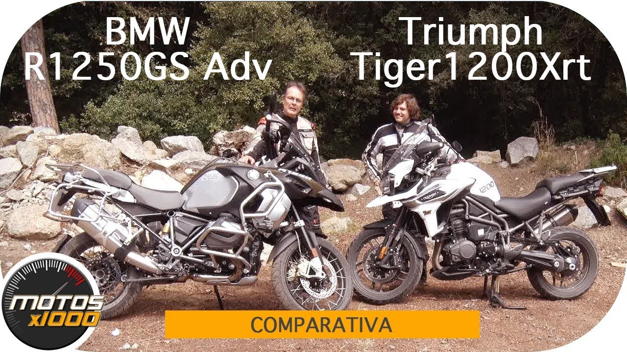 Triumph Tiger 1200 Xrt Vs. BMW R1250GS Adventure | Comparativa