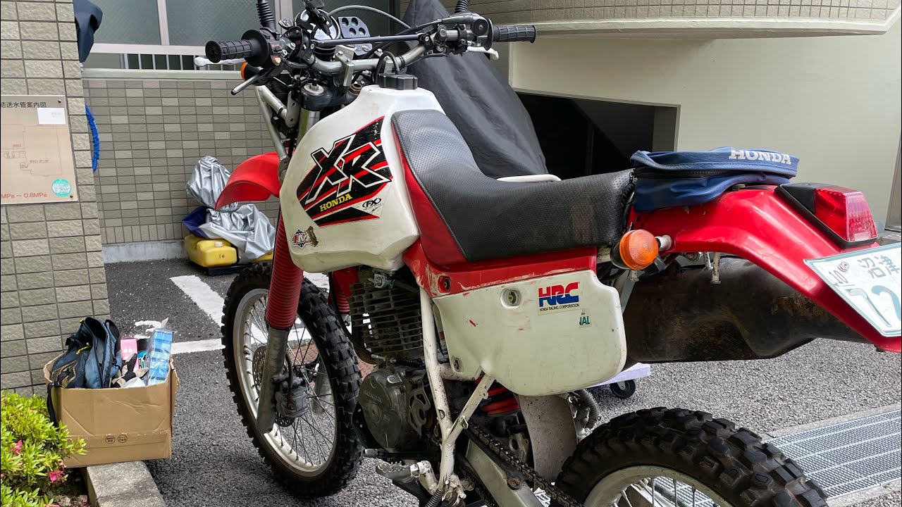 静岡県　林道権七峠線　2025年5月　XR600