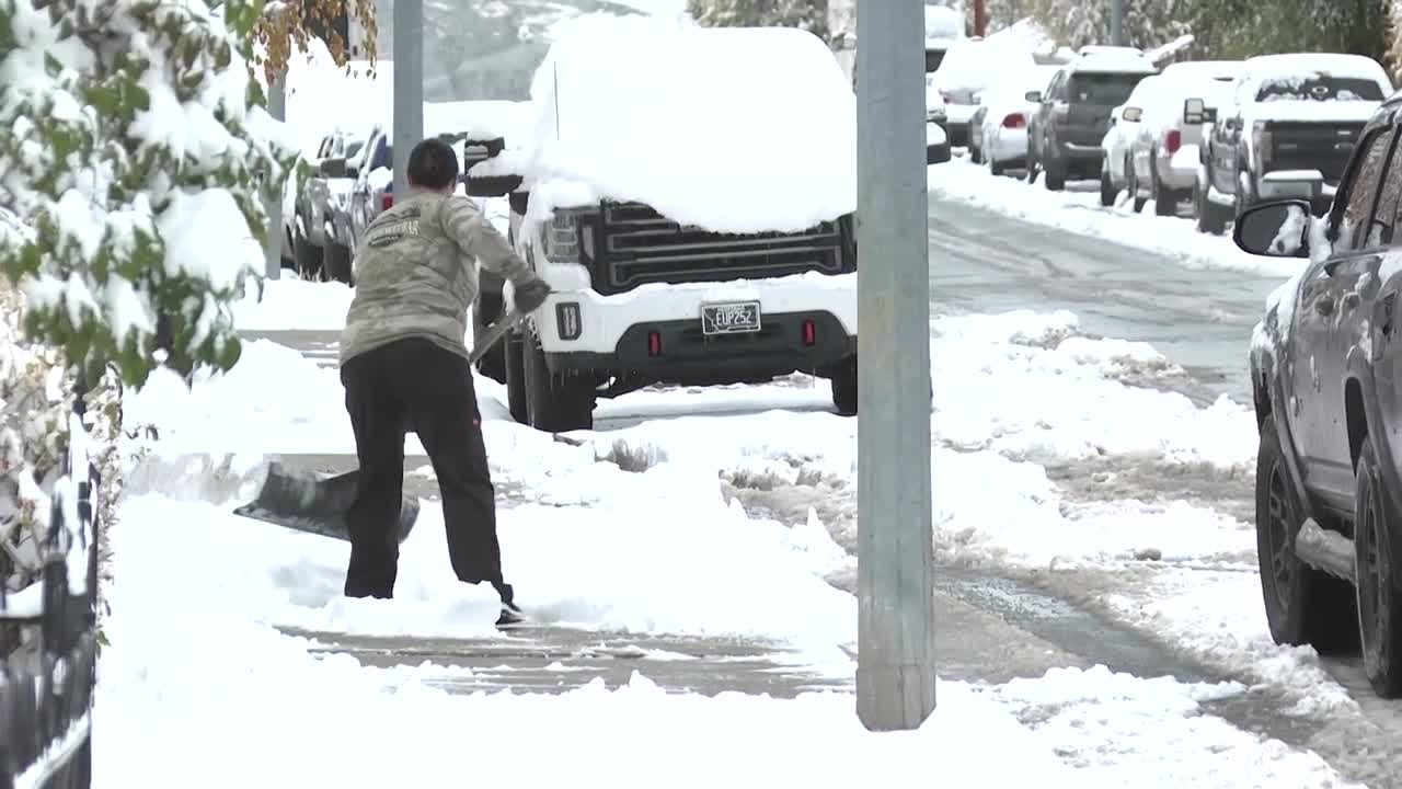 Early October Snow Blankets Butte as Residents Brace for Long Winter
