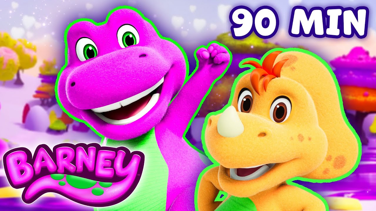Imagination and Play with Barney | Barney | 90 Minutes | Kids Cartoon