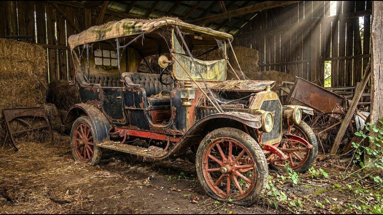 ASMR Rebuild of a 1905 Cadillac Model D – From Barn Dust to Museum Piece