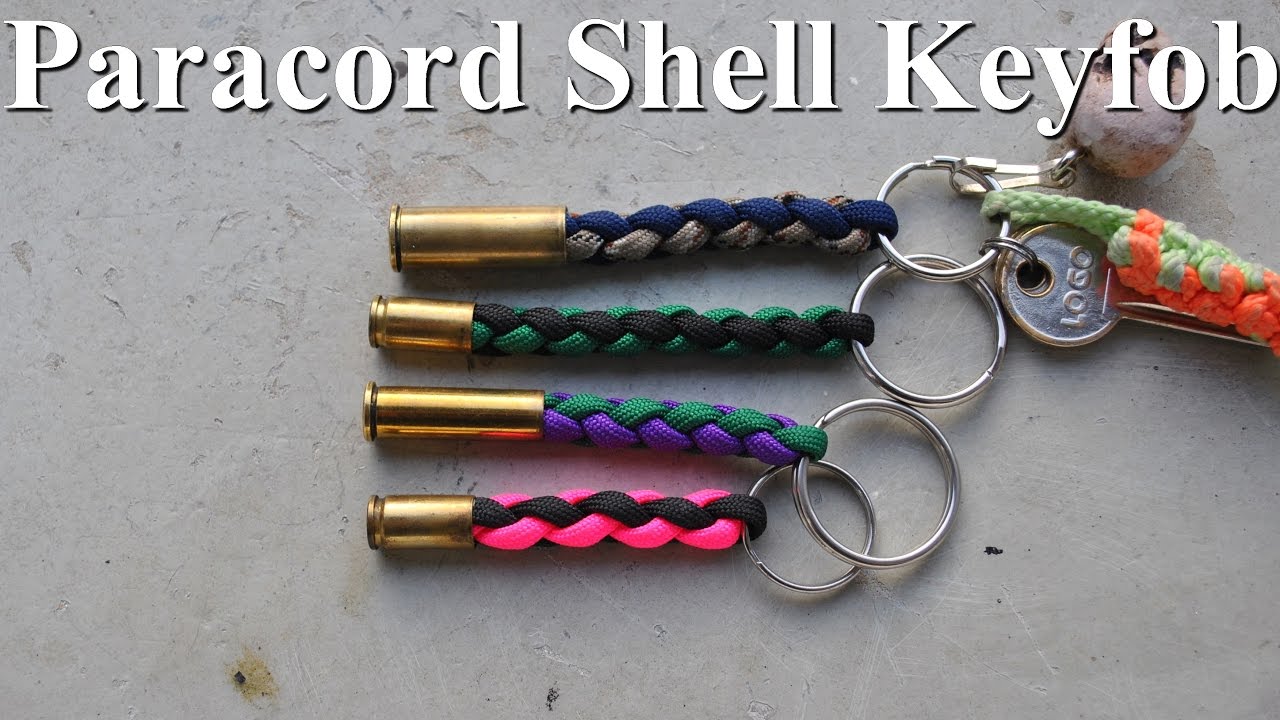 Paracord Shell Keyfob / Porte-clé Douille Paracord.