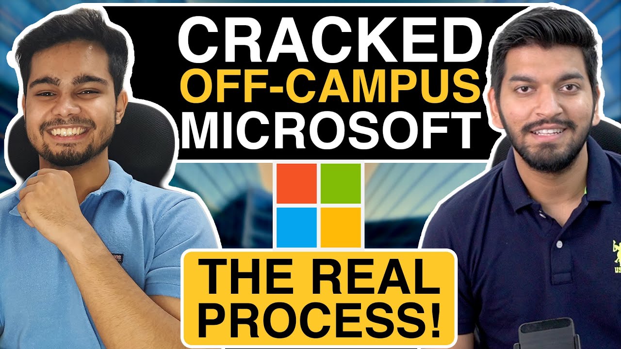 Off-Campus Placement at Microsoft || How to apply and Crack ?