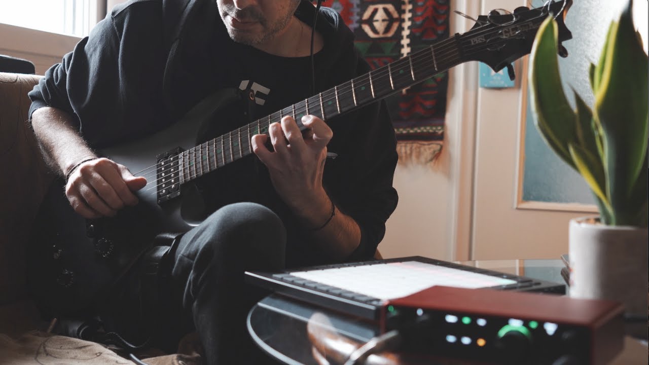Novation Launchpad Pro | Scarlett 2i2 - Ambient Guitar Looping
