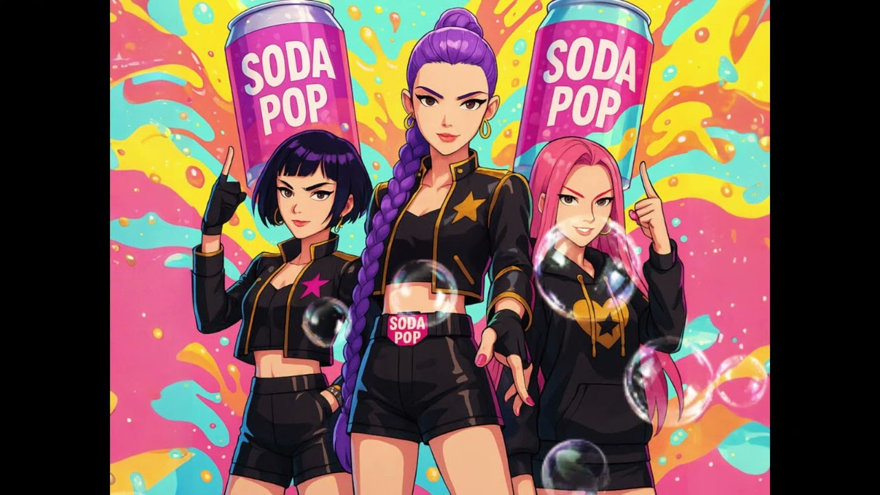 Soda Pop-Huntr/X💖Style K-Pop Demon Hunters💖