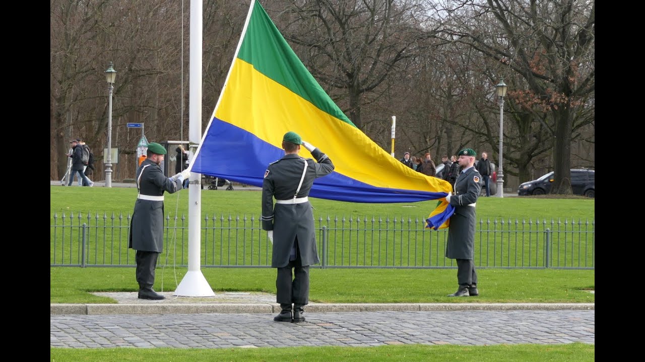 3./Wachbataillon Botschafterin Gabun akkreditiert