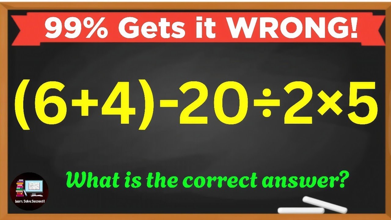 A Very Tricky Math Challenge That 99% Get It WRONG! 🔥 Will YOU Get It Right? | Can you solve this?