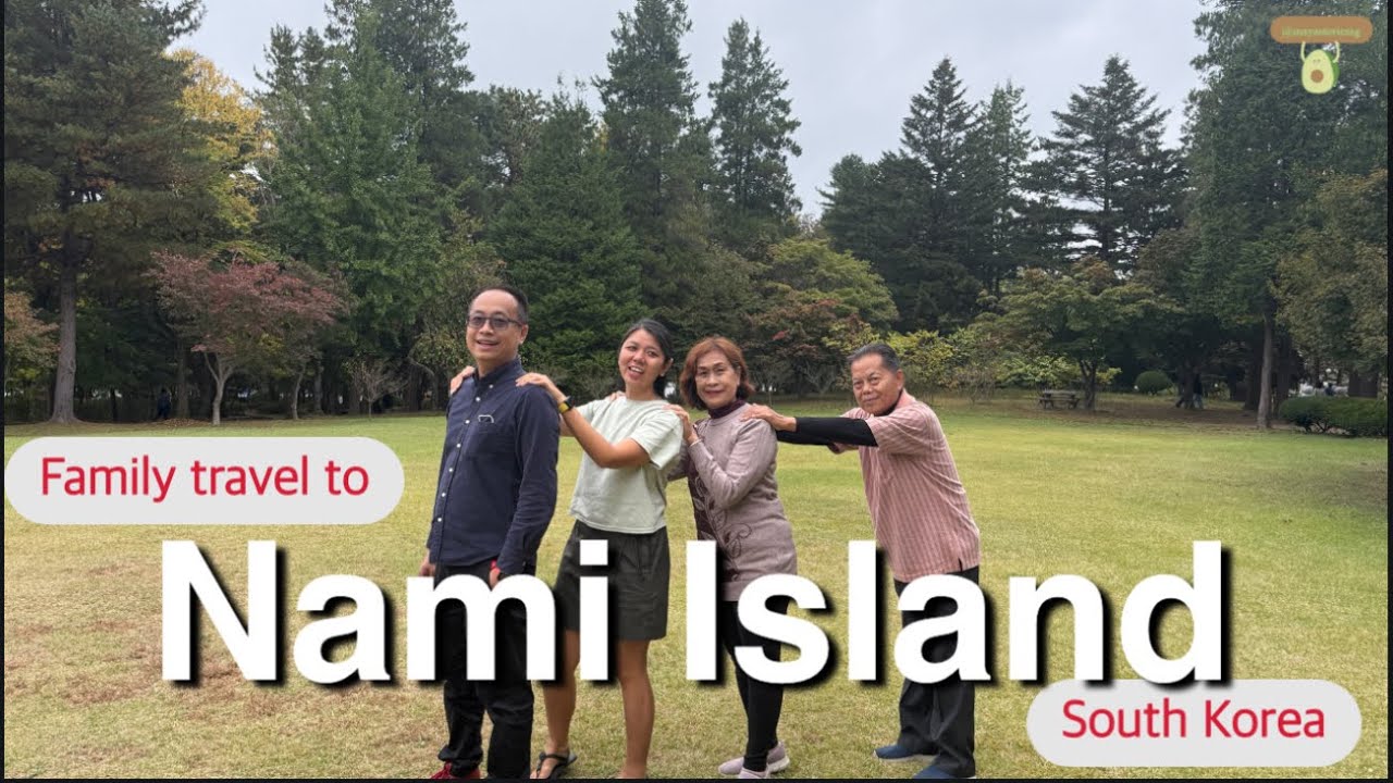 Nami Island DIY Trip: sky bike, hotteok