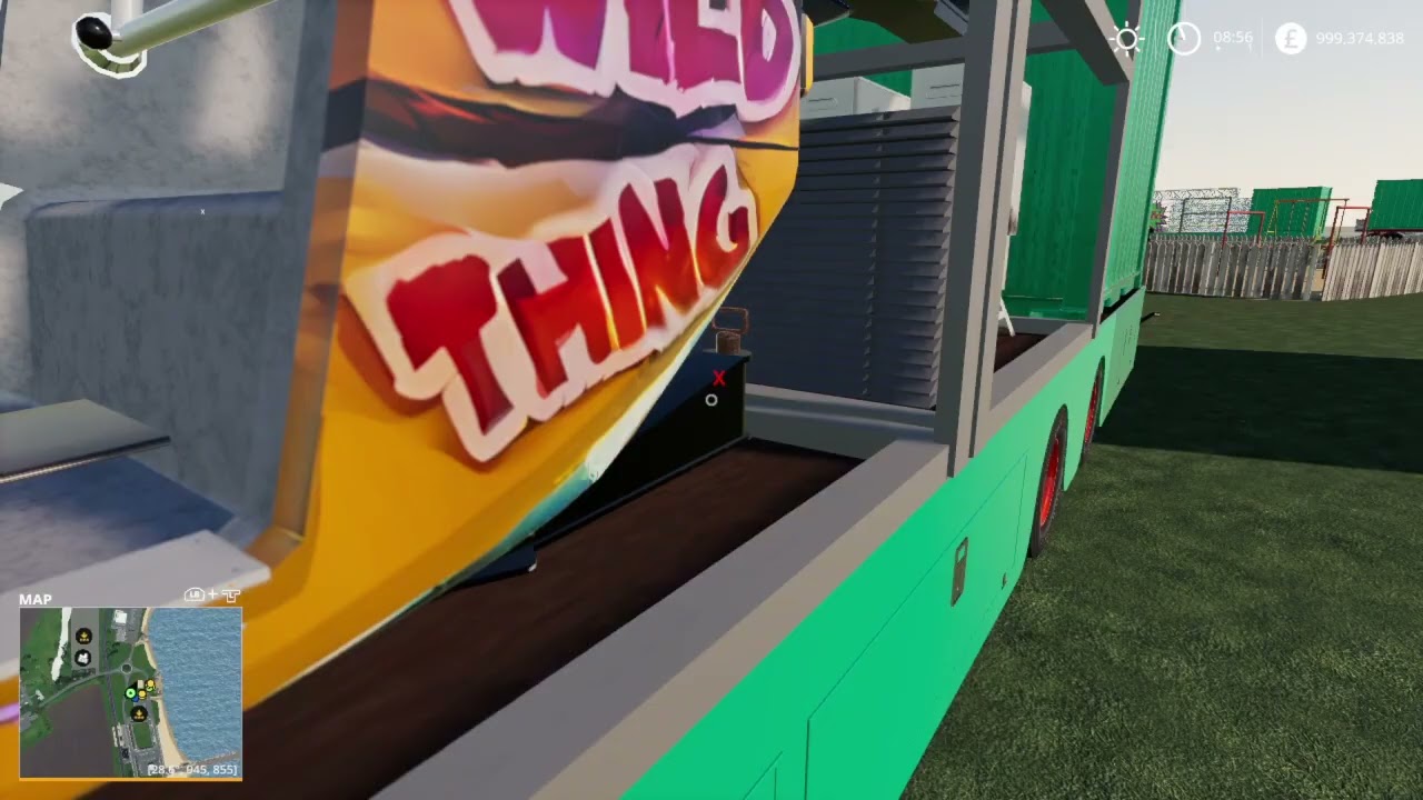 FS19 Sandybay FunFair Build Up Part 1