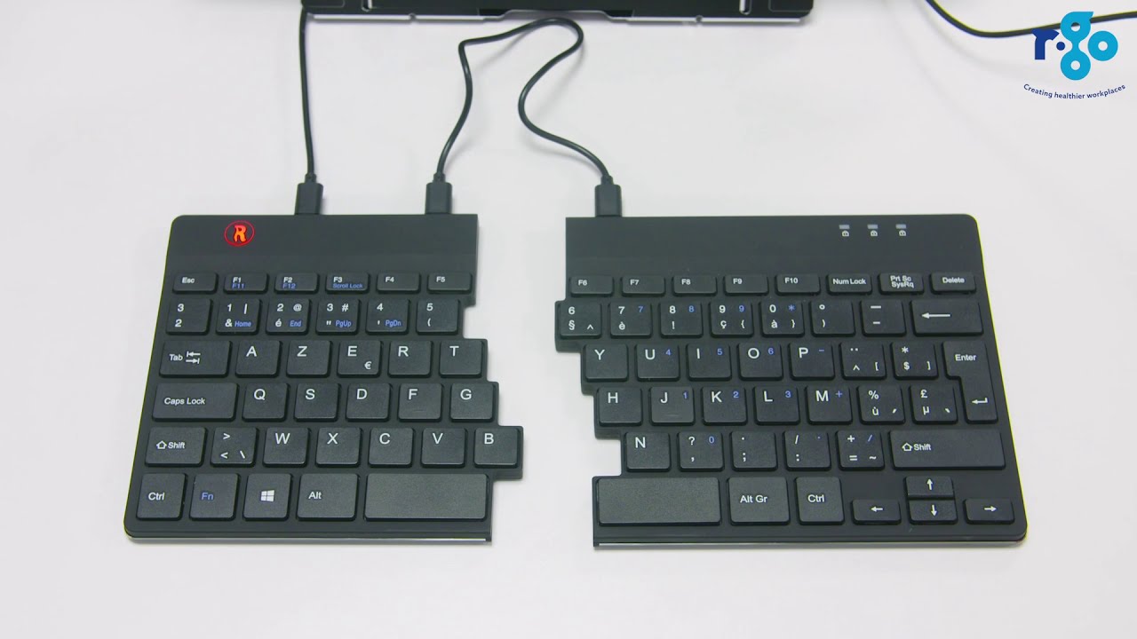 R-Go Split Break Clavier Ergonomique