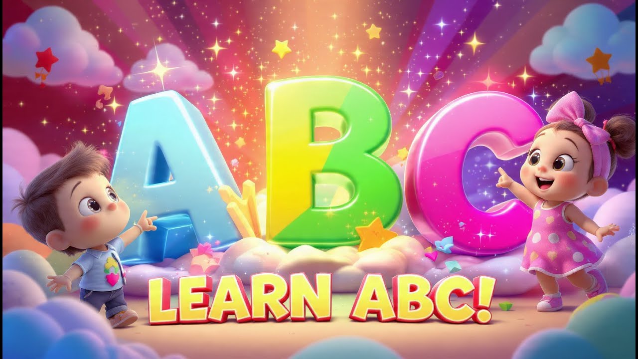 ABC A–Z Animation | Cute Characters Teach Alphabet in 3D!
