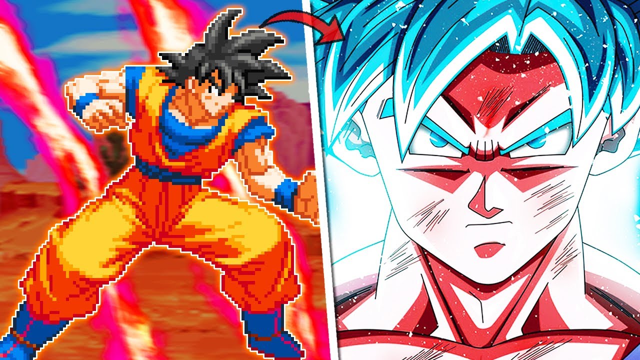 FINALMENTE TESTEI O GOKU 3.4 NO MUGEN E ELE É INCRÍVEL! (VÁRIAS TRANSFORMAÇÕES)