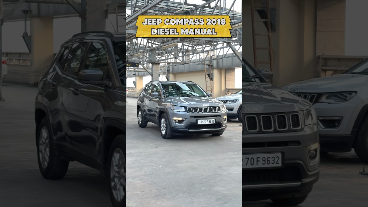☎️8383018443 JEEP COMPASS 2018 DIESEL FOR SALE AT SATGURU MOTORS ROHINI DELHI.