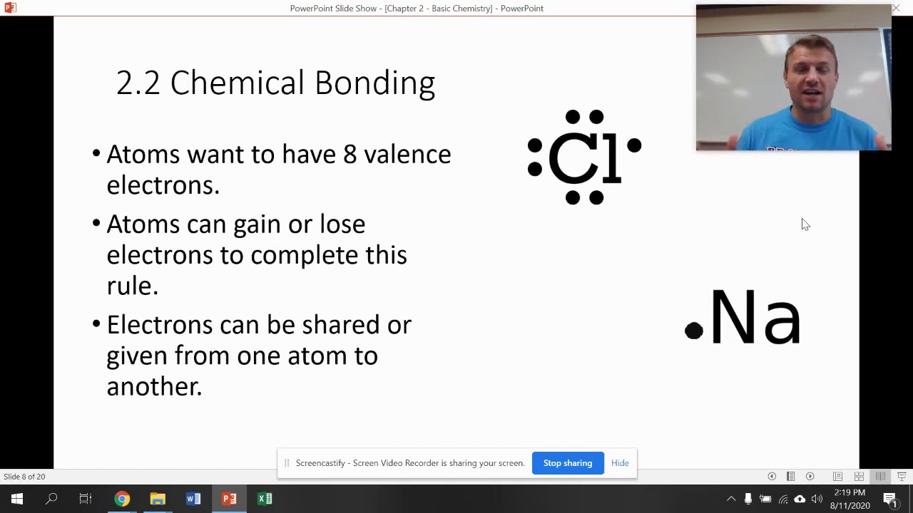 AP Bio   Chapter 2 - Basic Chemistry