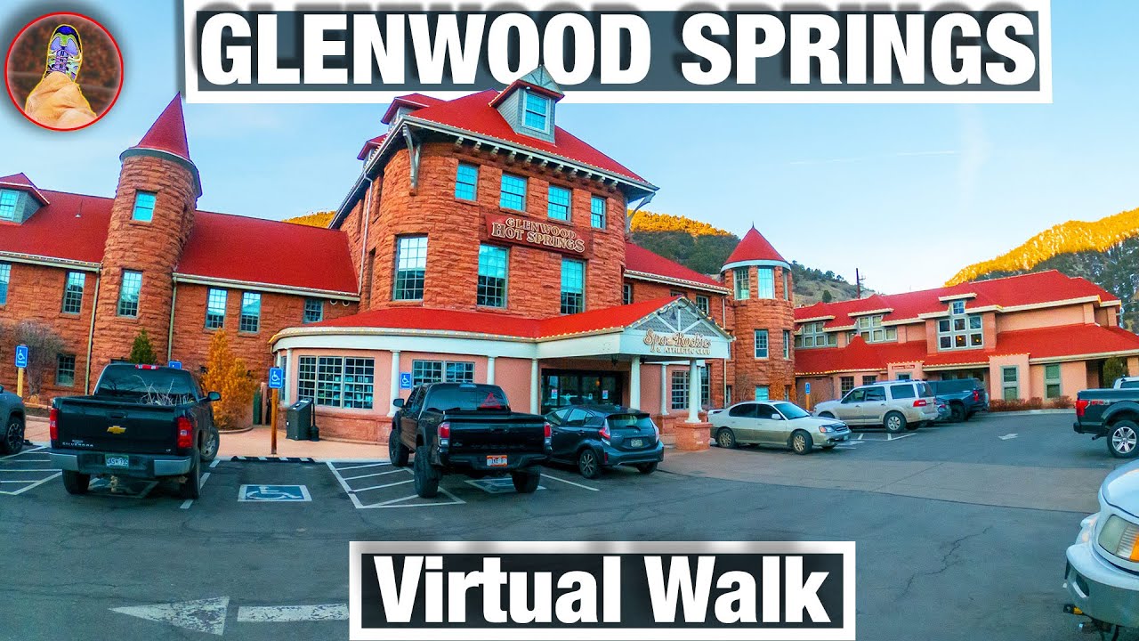 Colorado - Glenwood Springs Walking Tour - Walking Trails for Treadmill - 4kCity Walks Virtual Walk