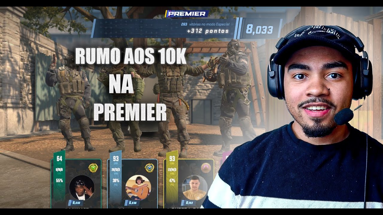 ESTAMOS PERTOS DOS 10K NA PREMIER!