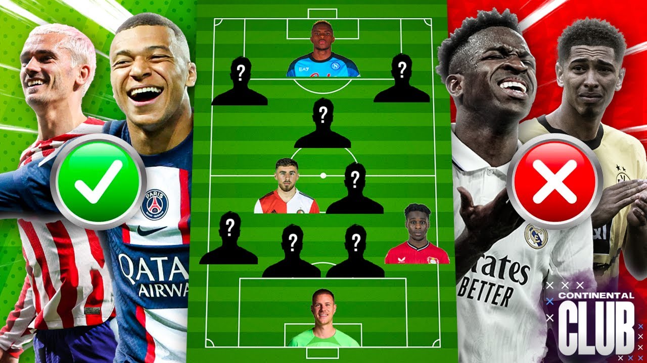 The EUROPEAN Team Of The Season 22/23 (NO PL PLAYERS) | Continental Club