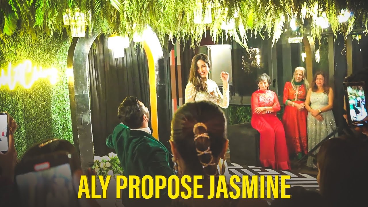 Aly Goni & jasmine dancing at Krishna Mukherjee wedding!! MARCH 2023 UNSEEN VIDEO Indian media house