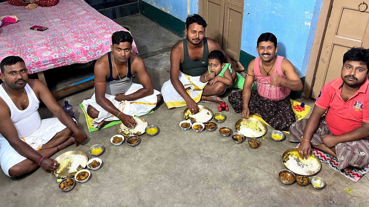 আজ তিন জামাইকে নিয়ে একসাথে জমিয়ে খাওয়া দাওয়া করলাম||