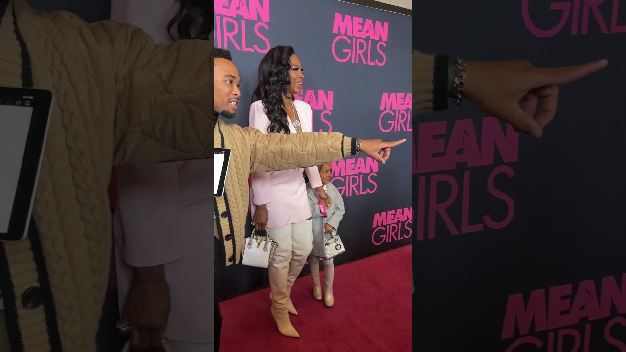Kenya Moore and daughter Brooklyn