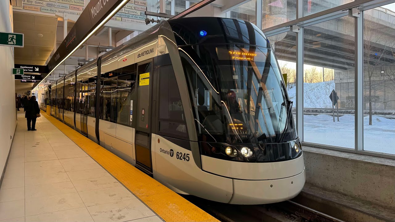 [OPENING DAY, 4K] TTC - Line 5 “Eglinton” Eastbound (Bombardier Flexity Freedom 6245-6209)