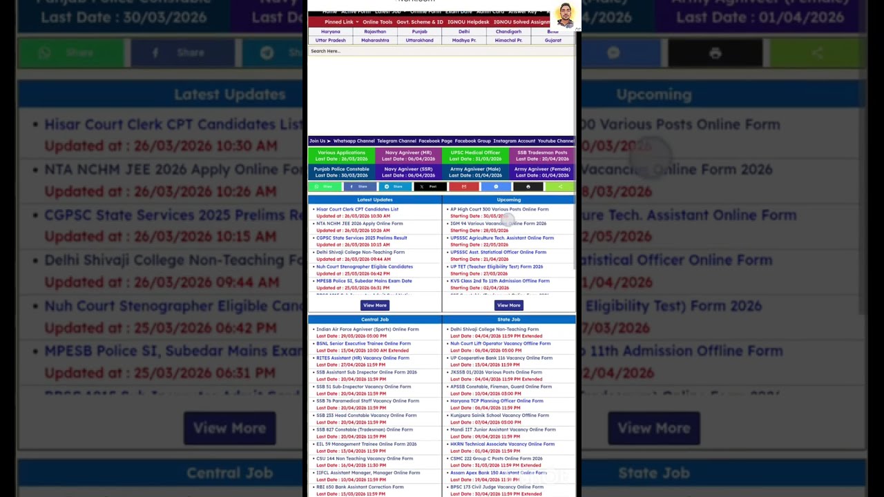 SSB Constable (Nursing Assistant) All Information About The Job Before Fill The Form Plzz Check It👍