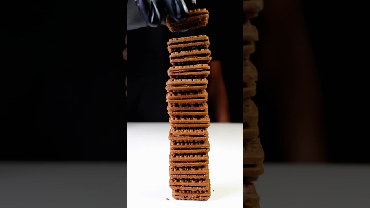 Chocolate Biscuits Milkshake #shorts #asmr