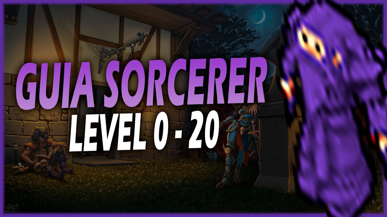 [TIBIA VIP] - GUIA SORCERER 0 AO 20 (ATUALIZADO) | EXPLICATIVO