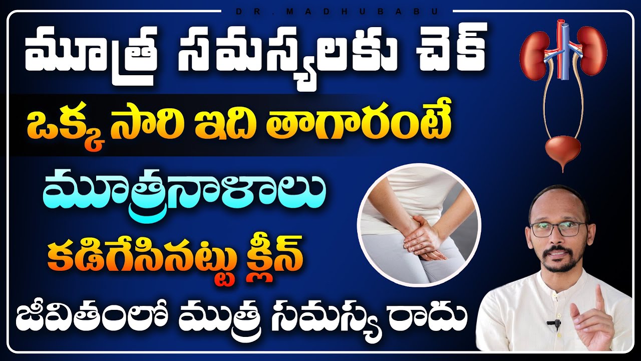 Best Remedy for Urine Problems | Works Best For Urinary Retention | Dr. MadhuBabu | Health Trends