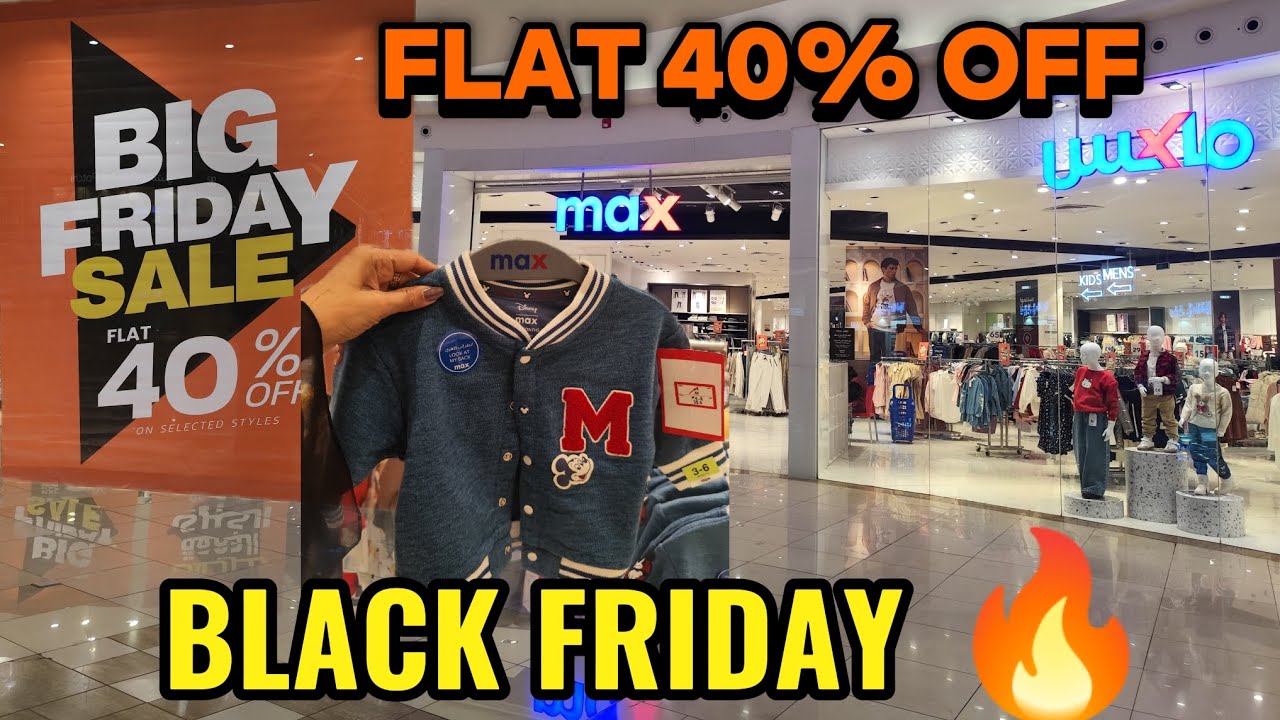 MAX Black Friday Sale 2025 | Flat 40% OFF | Biggest Deals in Jeddah! 🔥🛍️