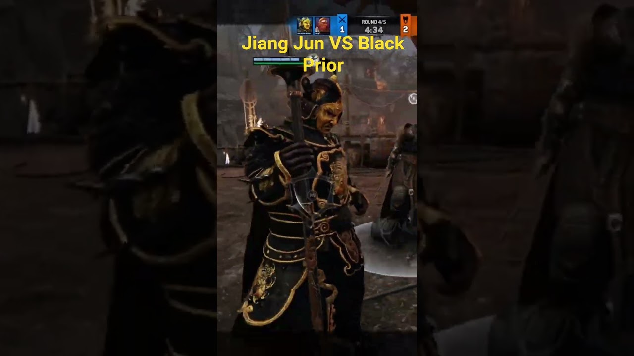 Jiang Jun VS Black Prior 
