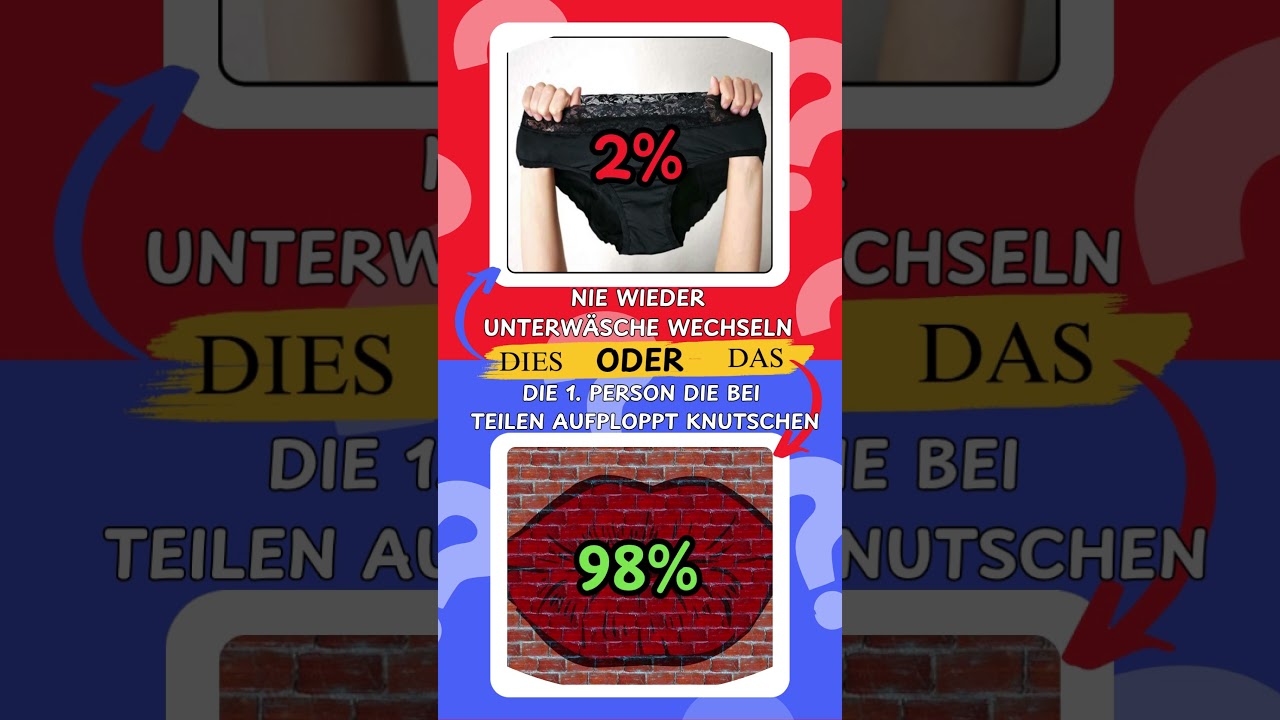 DIES ODER DAS - (Part 17) #shorts #whatwouldyourather #challenge #challenges