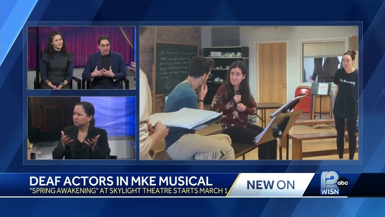 Musical opening in Milwaukee to feature deaf actors