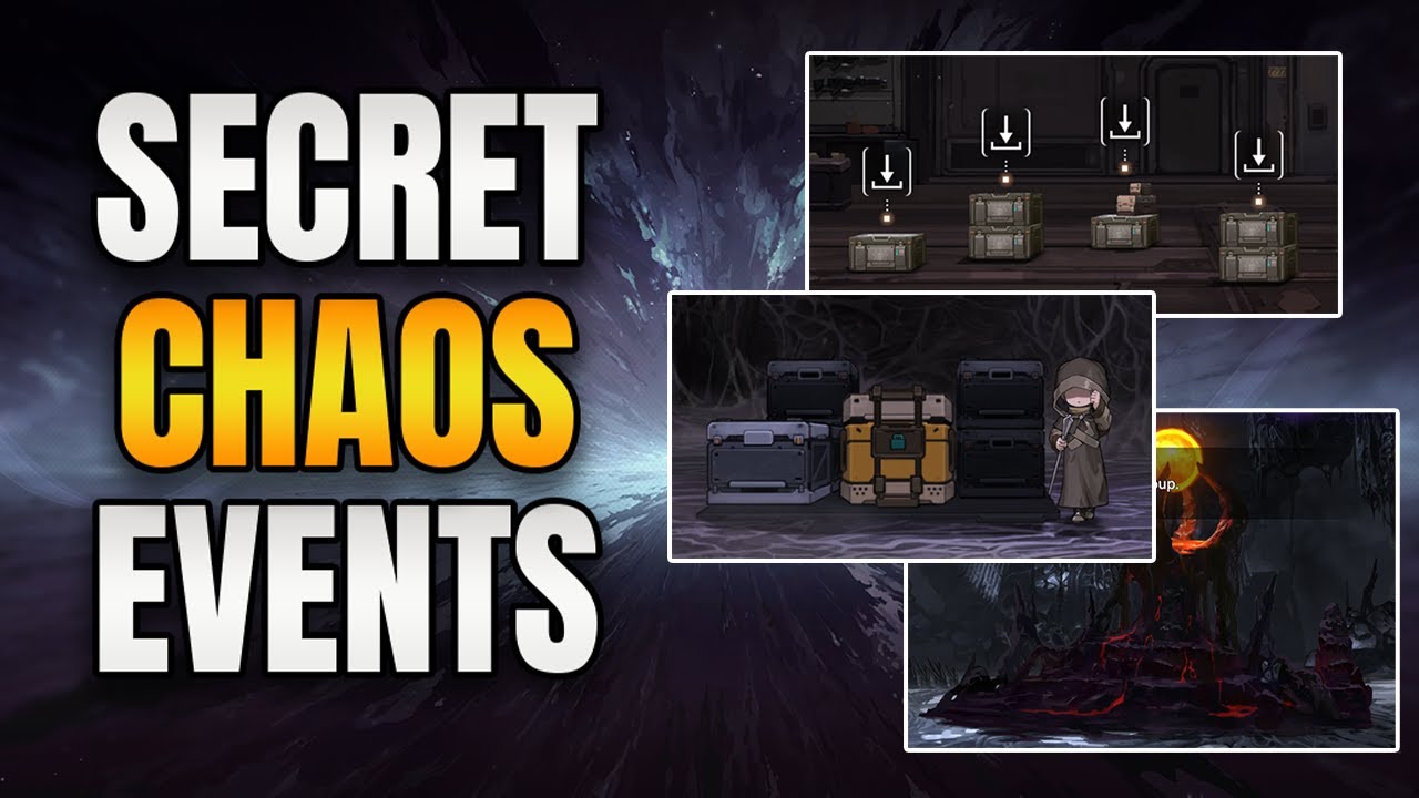 CZN's Hidden Rarest Chaos Events / Unidentified Areas - Chaos Zero Nightmare