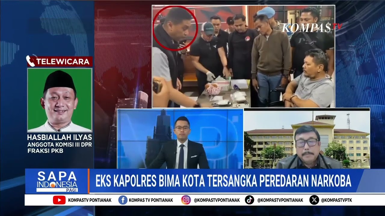 Ketua Penasihat Ahli Kapolri & DPR Respon Eks Kapolres Bima Kota Jadi Tersangka Peredaran Narkoba