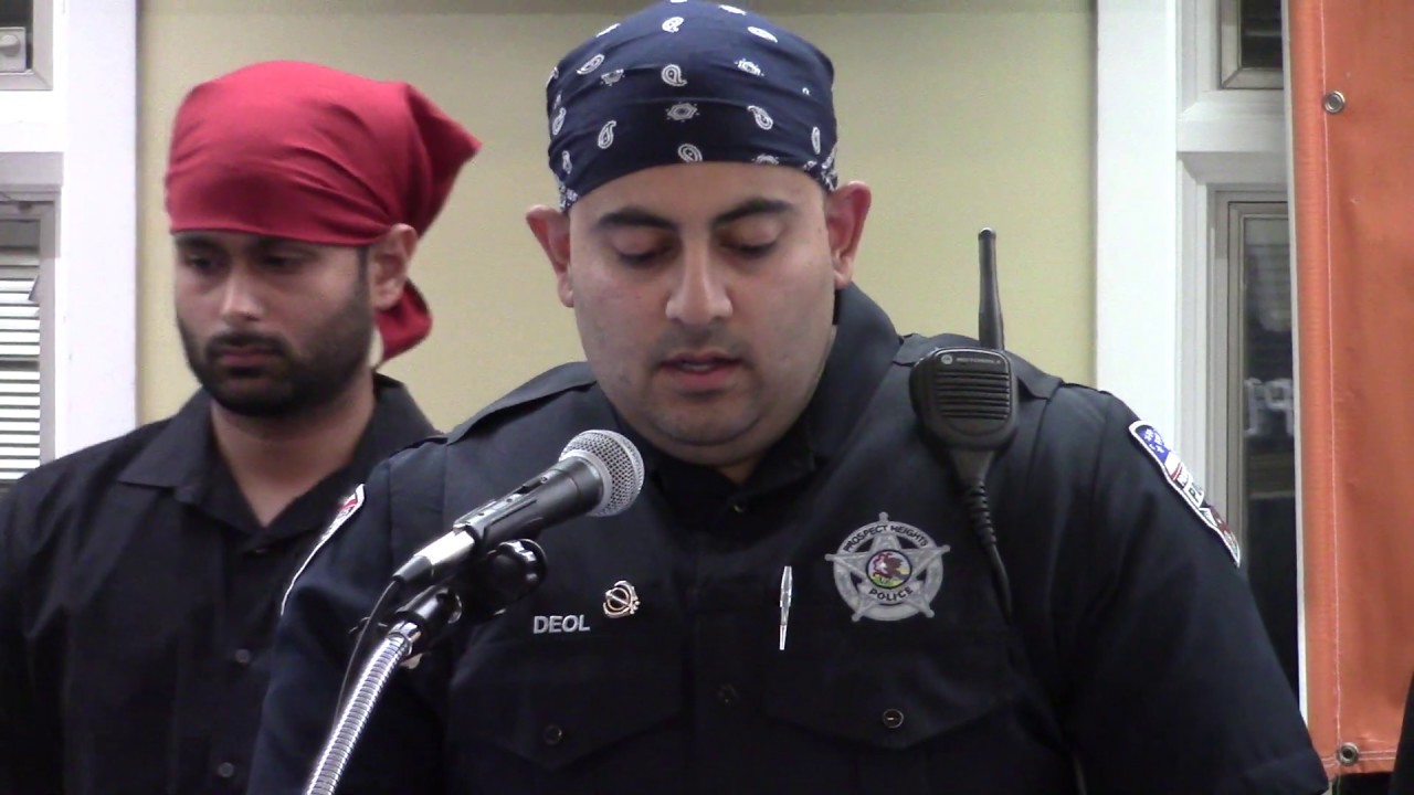 Police Officer Pradeep Deol at Sandeep Singh Dhaliwal Candlelight Vigil, Chicago. A Hello NRI video