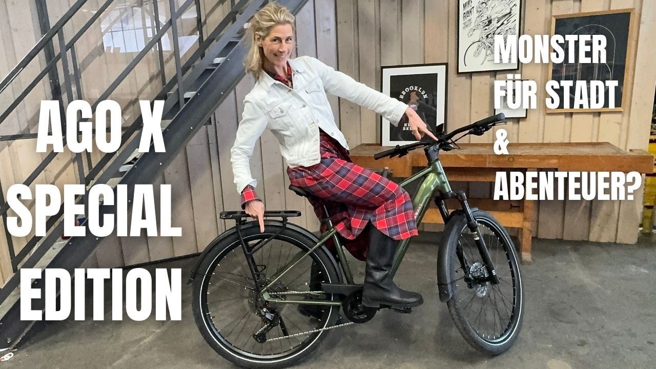 DAS BESTE E-BIKE F&Uuml;R STADT & ABENTEUER? TENWAYS AGO X Special Edition im Test!