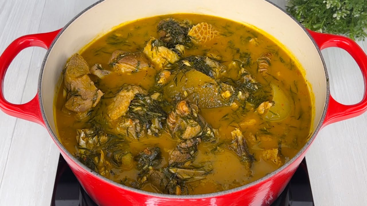 HOW TO COOK OKAZI SOUP
