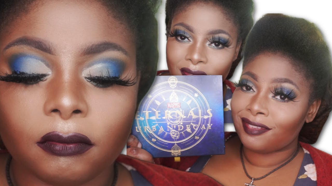 Makeup junky+Blue cut crease+Blue cut crease eyeshadow tutorial+How to