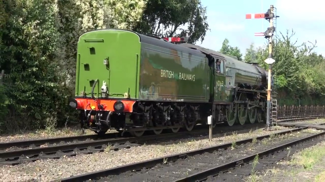 Tornado back in steam GCR 31/08/24