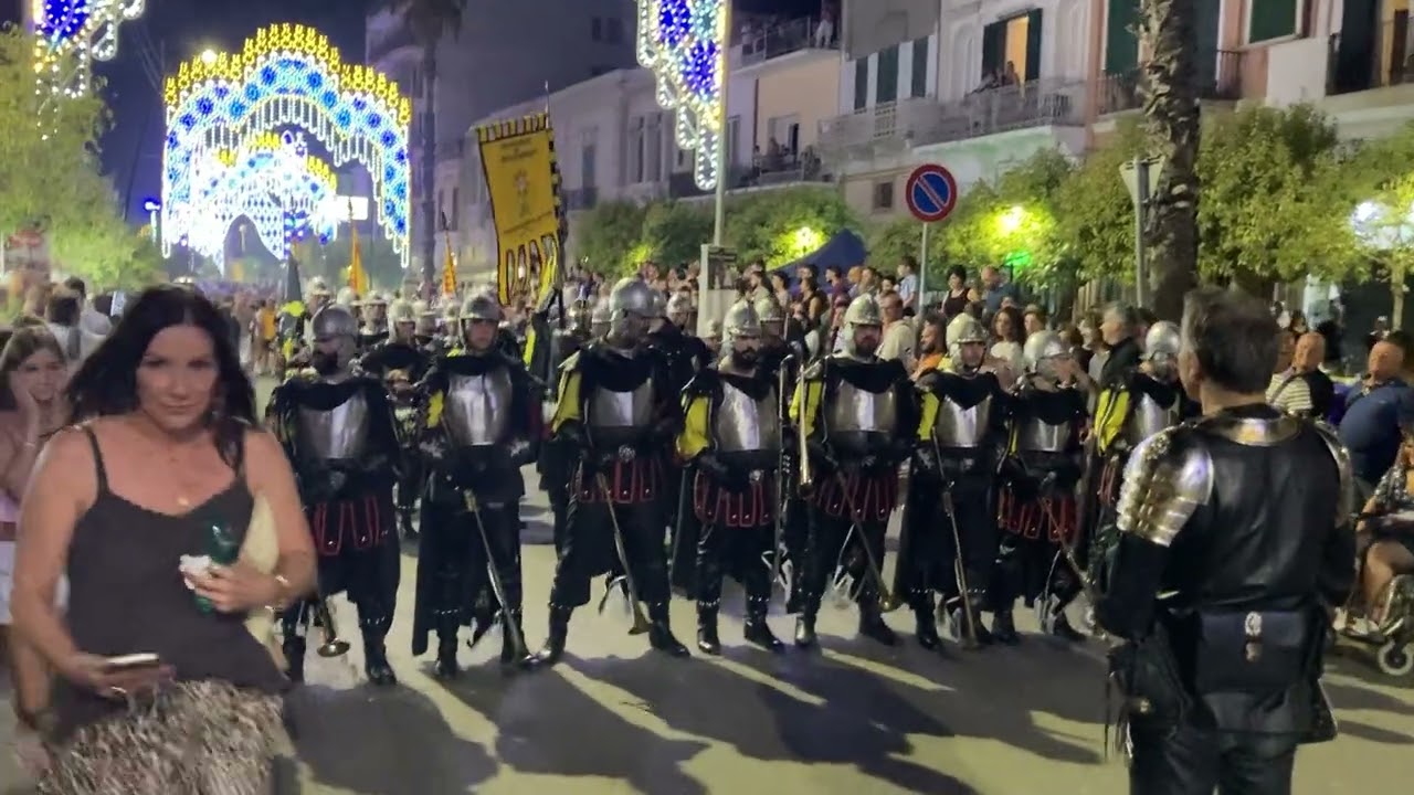 Festa Patronale Bernalda 23/08/24 - Corteo storico- gruppo archibugieri di Cava dei Tirreni