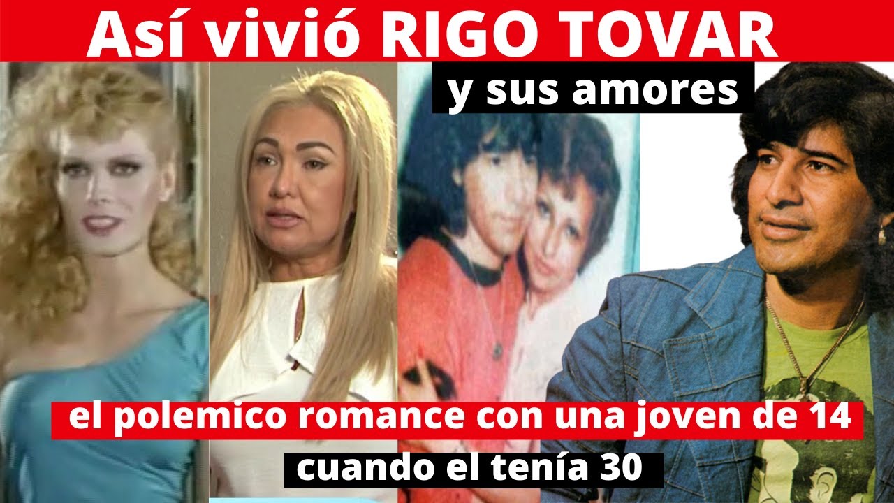 Así vivio Rigo Tovar con sus excesos y sus mujeres | un polemico romance y mas