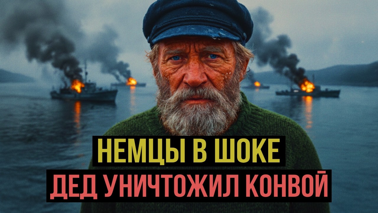 Кригсмарине потеряли 12 катеров в одной бухте из-за этого 73-летнего рыбака. Старик дал жару немцам!