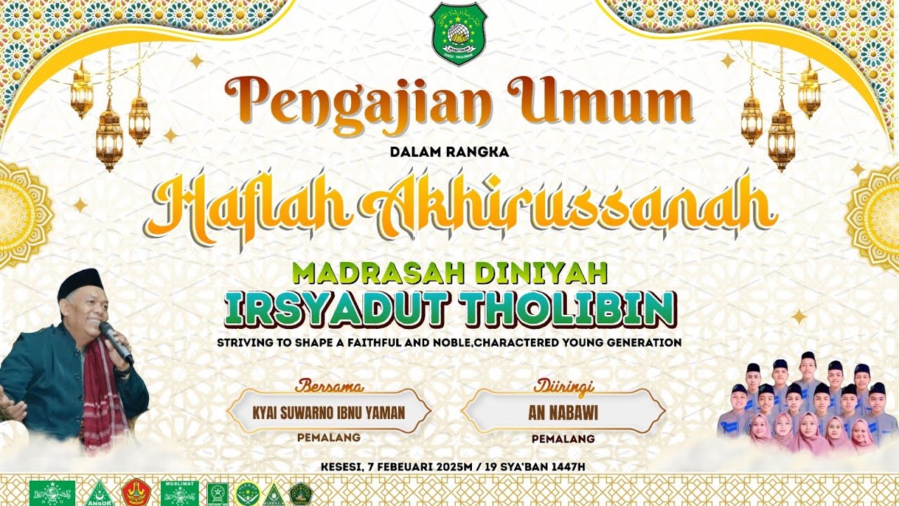 Madrasah Irsyadut Tholobin Bersholawat Dalam Rangka Haflah Akhirussanah || 7 Februari 2026