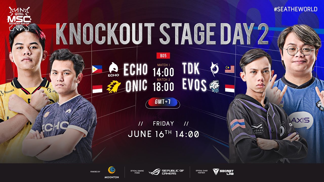 English | MSC Knockout Stage Day 2 | MSC 2023