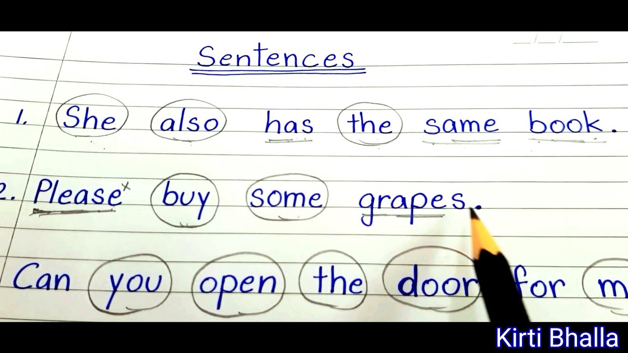 #Sight words list-6 #tricky words #High frequency words #sentence reading #how to read sentences