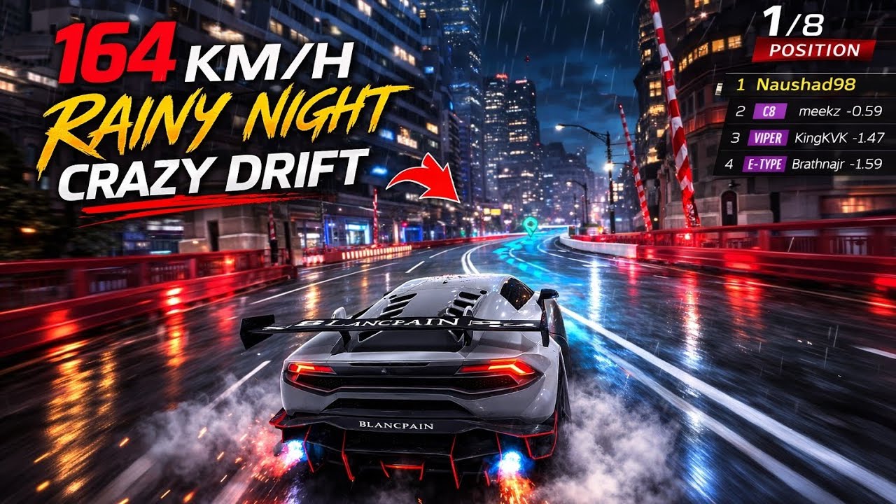 Crazy City Drift in Seoul 🔥 Lamborghini Racing Master Gameplay Day 16