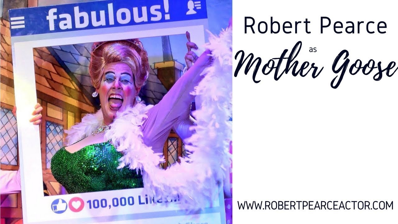 Robert Pearce as Mother Goose - Pantomime Dame Showreel