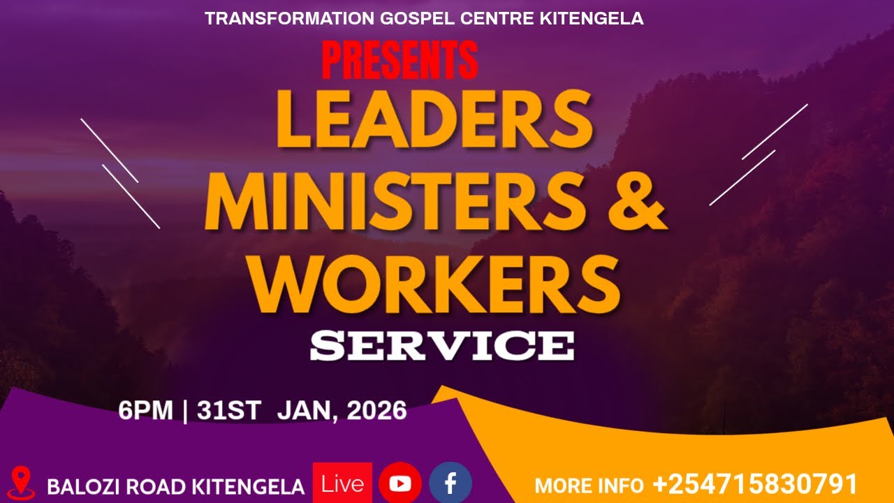Called to Serve: Leaders, Ministers, and Workers Service ||07||02||2025
